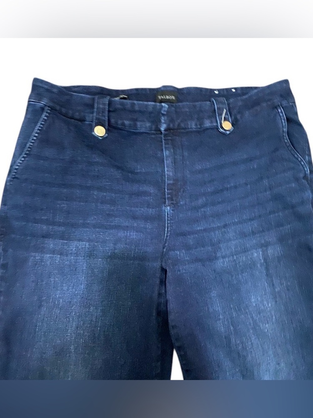 Talbots Wide-Leg Jeans - Picture 2 of 4